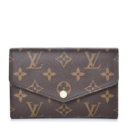 Louis Vuitton Monogram Sarah Compact Wallet 1 of 8