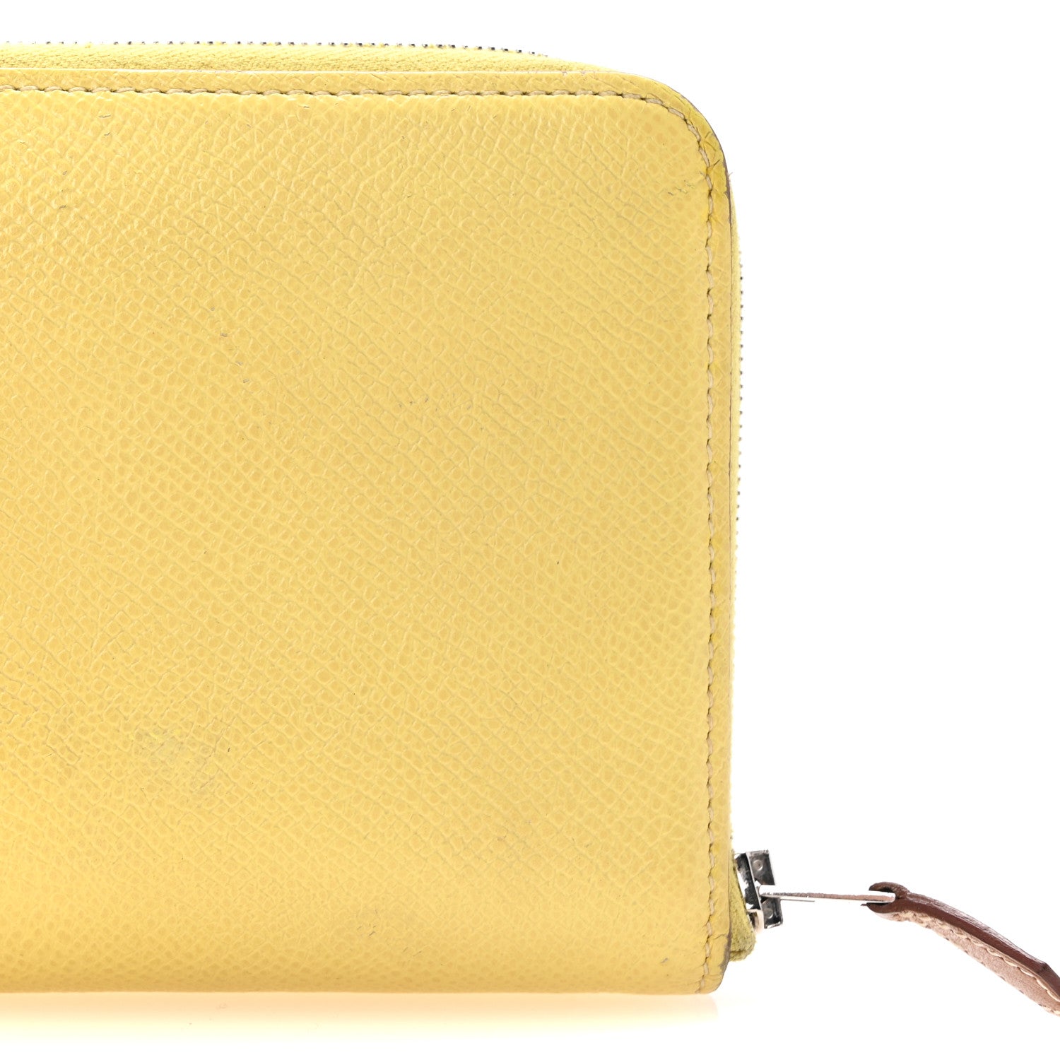 Hermes Epsom Silk'In Wallet Jaune Poussin Nata 13 of 13