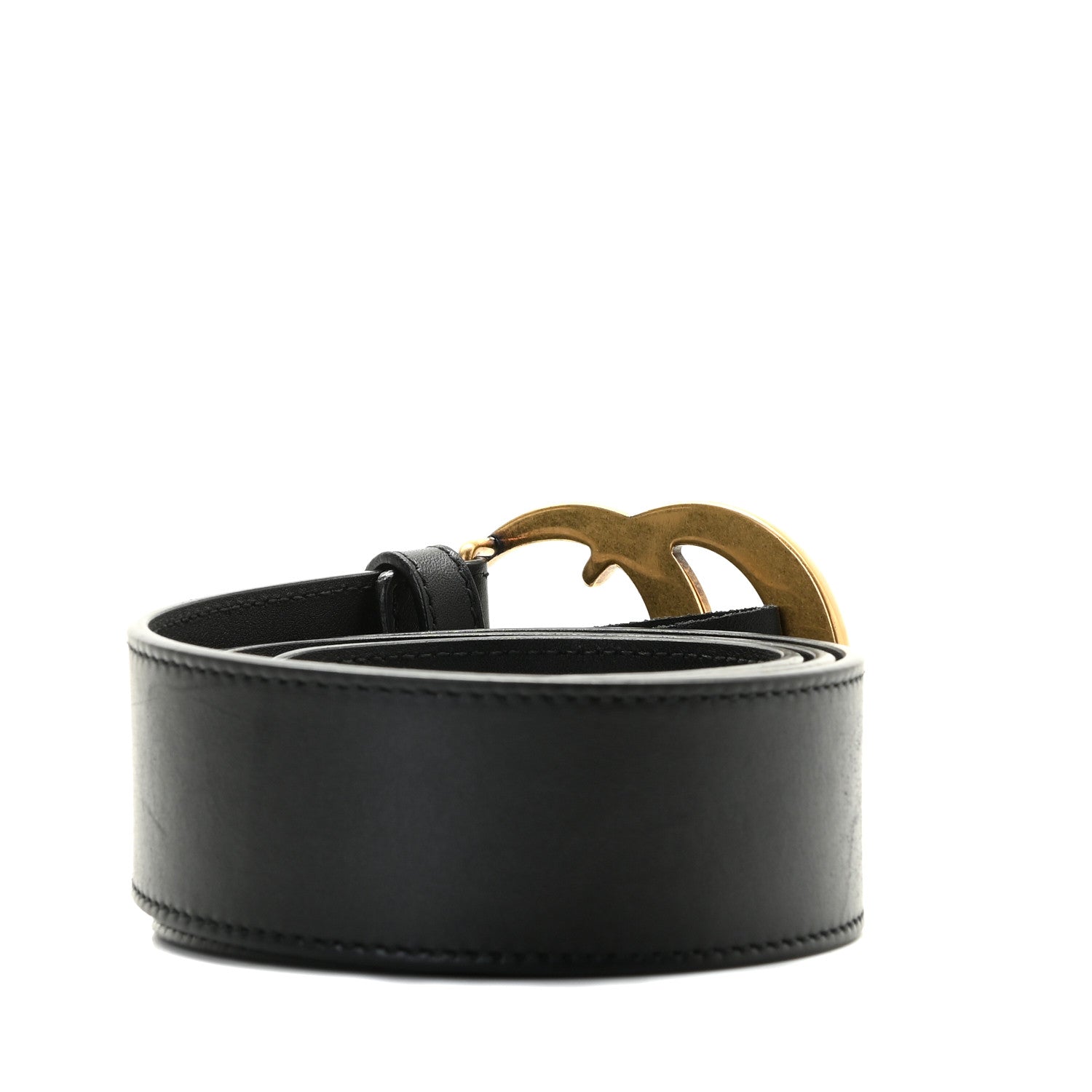 Gucci Calfskin Double G 40mm Belt 80 32 Black 2 of 4