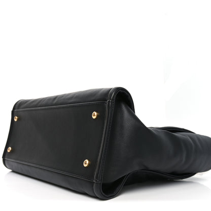 Chanel Calfskin Small Deauville Tote Black 11 of 11