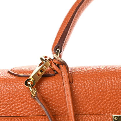 Hermes Togo Kelly Sellier 35 Orange 15 of 19