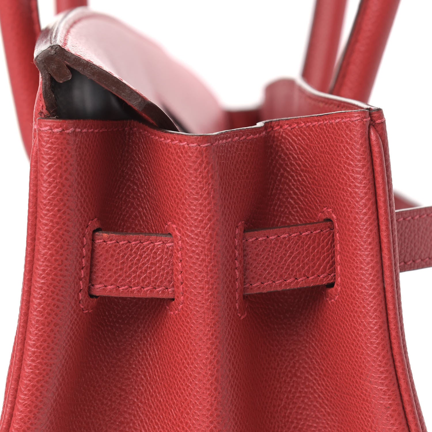 Hermes Epsom Birkin 35 Rouge Casaque 14 of 43