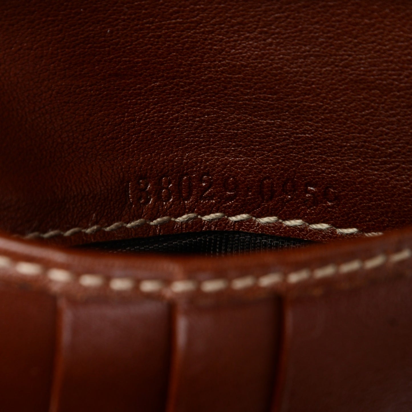 Calfskin Web Hasler French Flap Wallet Brown