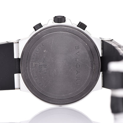 Bulgari Aluminum Rubber 38mm Diagono Chronograph Automatic Watch 5 of 11