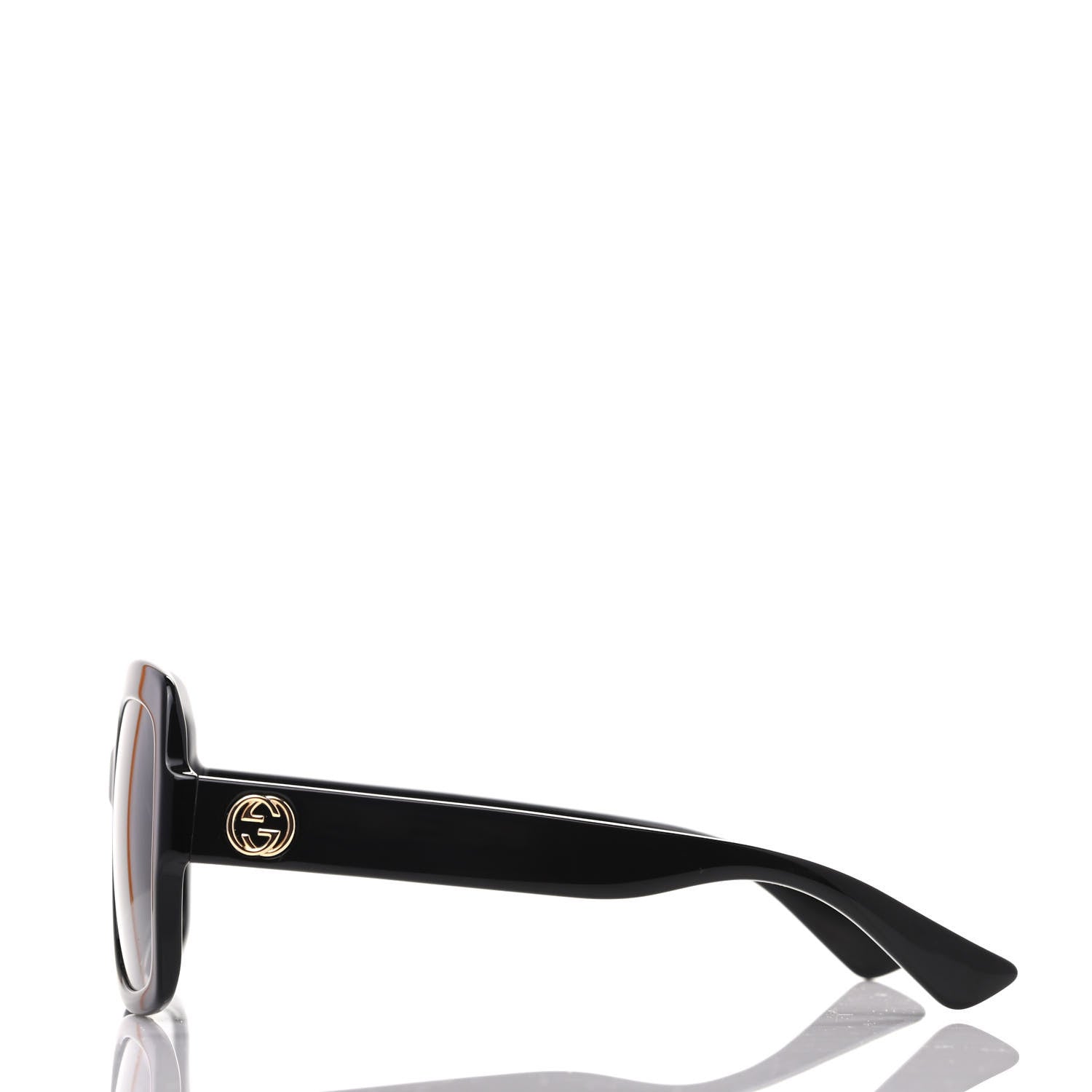 Gucci Oversized Square GG0036S Sunglasses Black 3 of 8