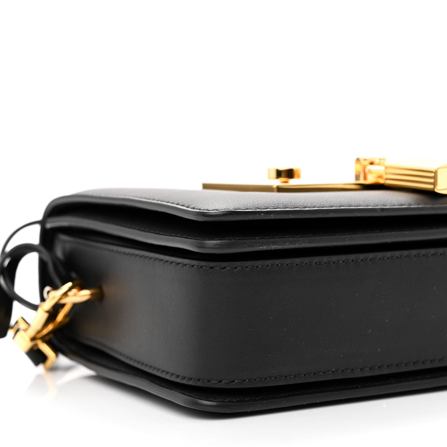 Tom Ford Calfskin Padlock Crossbody Black 8 of 9