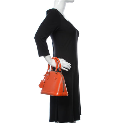 Louis Vuitton Epi Alma BB Piment 2 of 14