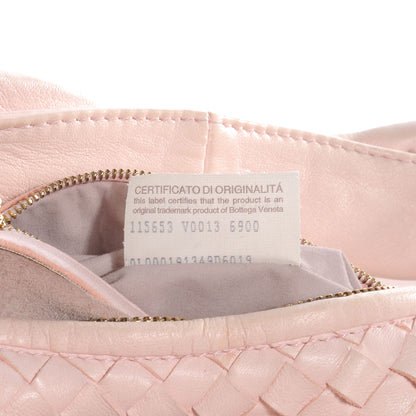 Bottega Veneta Nappa Intrecciato Medium Hobo Magnolia 8 of 8