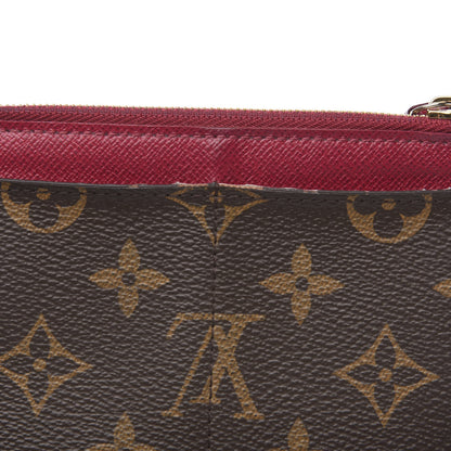 Louis Vuitton Monogram Zipped Card Holder Fuchsia 7 of 10