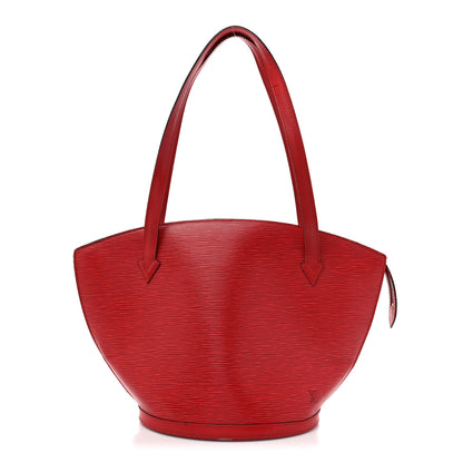 Louis Vuitton Epi Saint Jacques PM Castillan Red 1 of 19