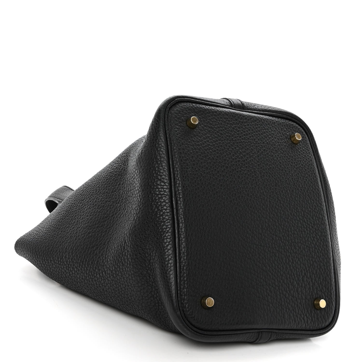 Hermes Taurillon Clemence Picotin Lock 22 MM Black 4 of 10