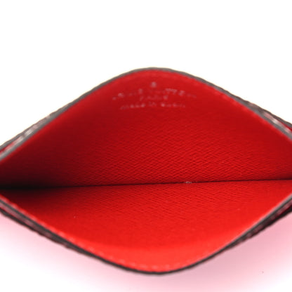 Louis Vuitton Monogram Escale Card Holder Rouge 3 of 3