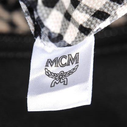 MCM Visetos Large Anya Shopper Tote Black 11 of 14