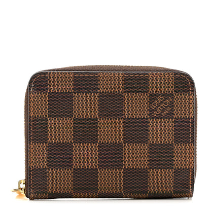 Louis Vuitton Damier Ebene Zippy Coin Purse 1 of 6