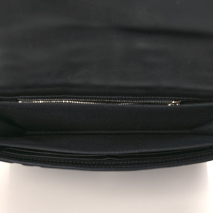 Fendi Nappa FF 1974 Embossed Baguette Clutch Black 5 of 10