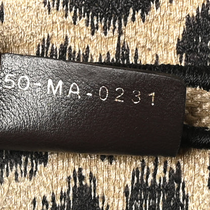 Christian Dior Canvas Mizza Embroidered Saddle Bag Beige Multicolor 7 of 10