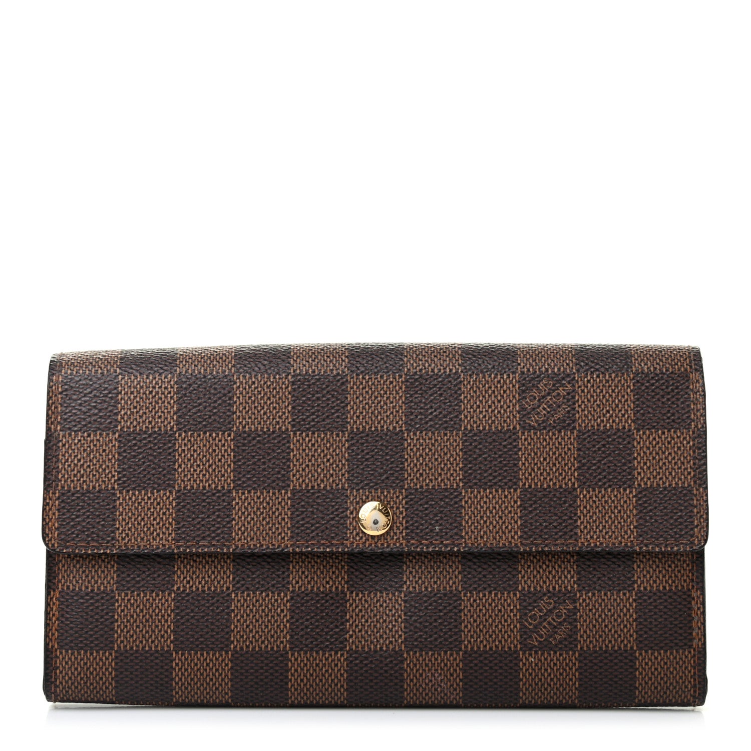 Louis Vuitton Damier Ebene Sarah Wallet 1 of 7