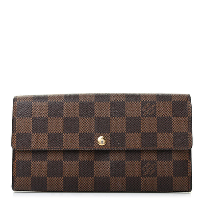 Louis Vuitton Damier Ebene Sarah Wallet 1 of 7