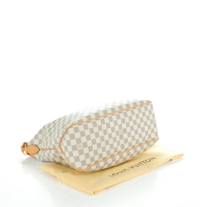 Louis Vuitton Damier Azur Delightful MM Pink 4 of 8