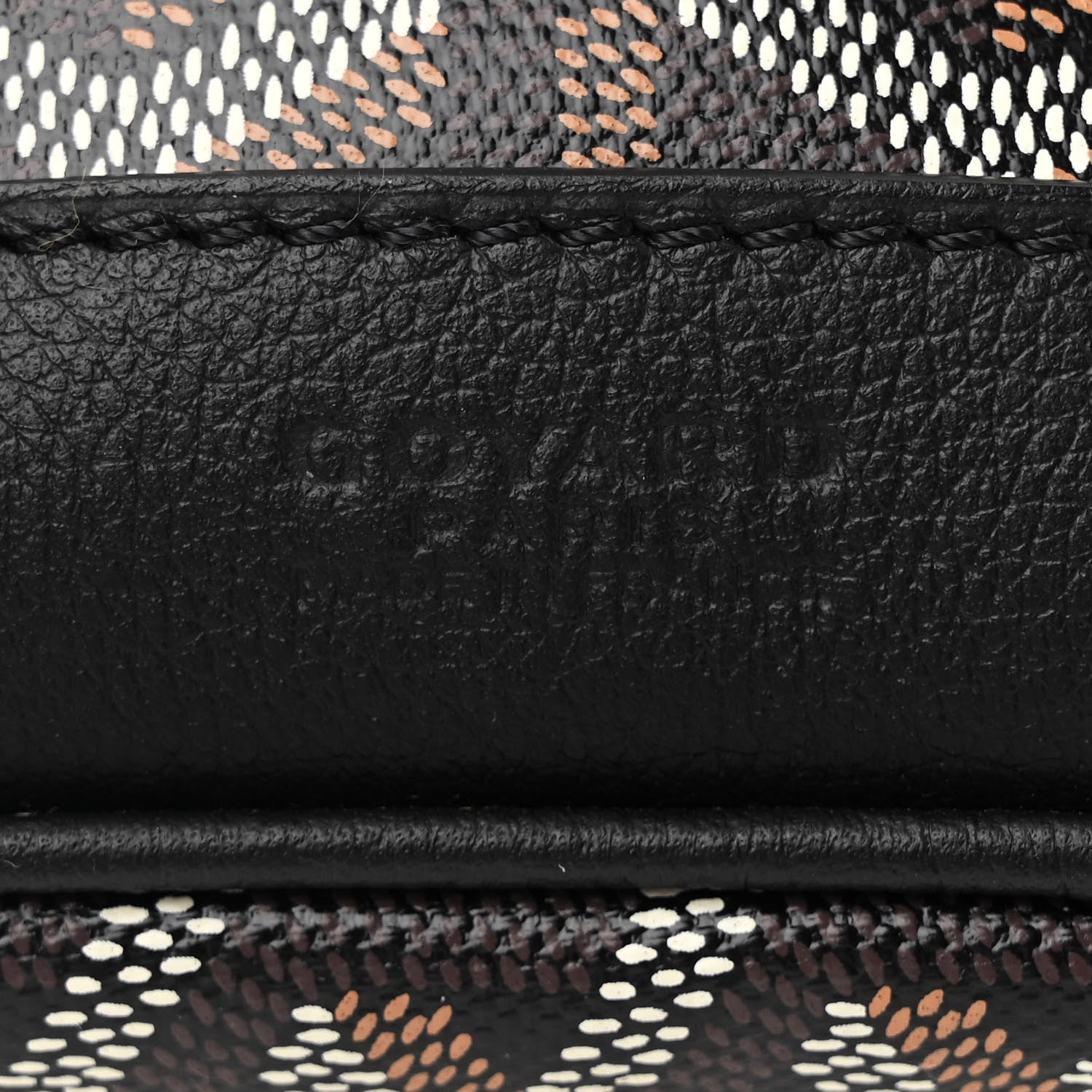 Goyard Goyardine Petit Flot Bucket Bag PM Black 6 of 10