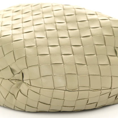 Bottega Veneta Nappa Intrecciato Teen Jodie Hobo Travertine 10 of 10