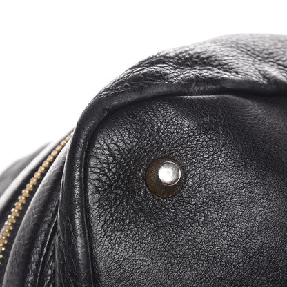 Chloe Calfskin Cary Zipped Shoulder Bag Black 12 of 15