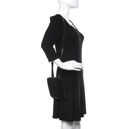 Loewe Smooth Calfskin Gusset Flat Crossbody Black 2 of 9