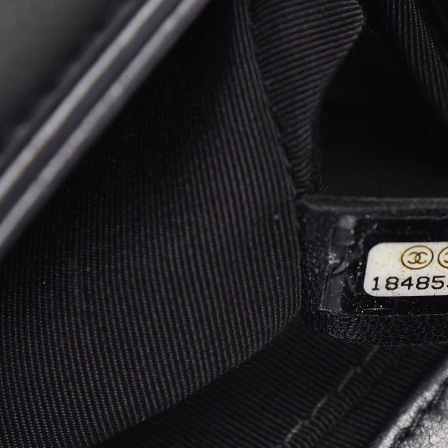 Chanel Calfskin Double Stitch Medium Boy Flap Black 7 of 15