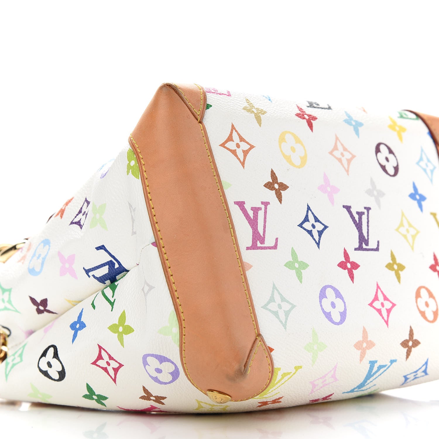 Louis Vuitton Monogram Multicolor Audra White 10 of 11