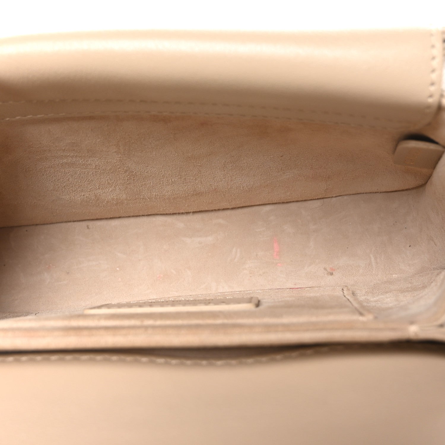 Christian Dior Lambskin Cannage Mini Jolie Top Handle Bag Beige 5 of 10