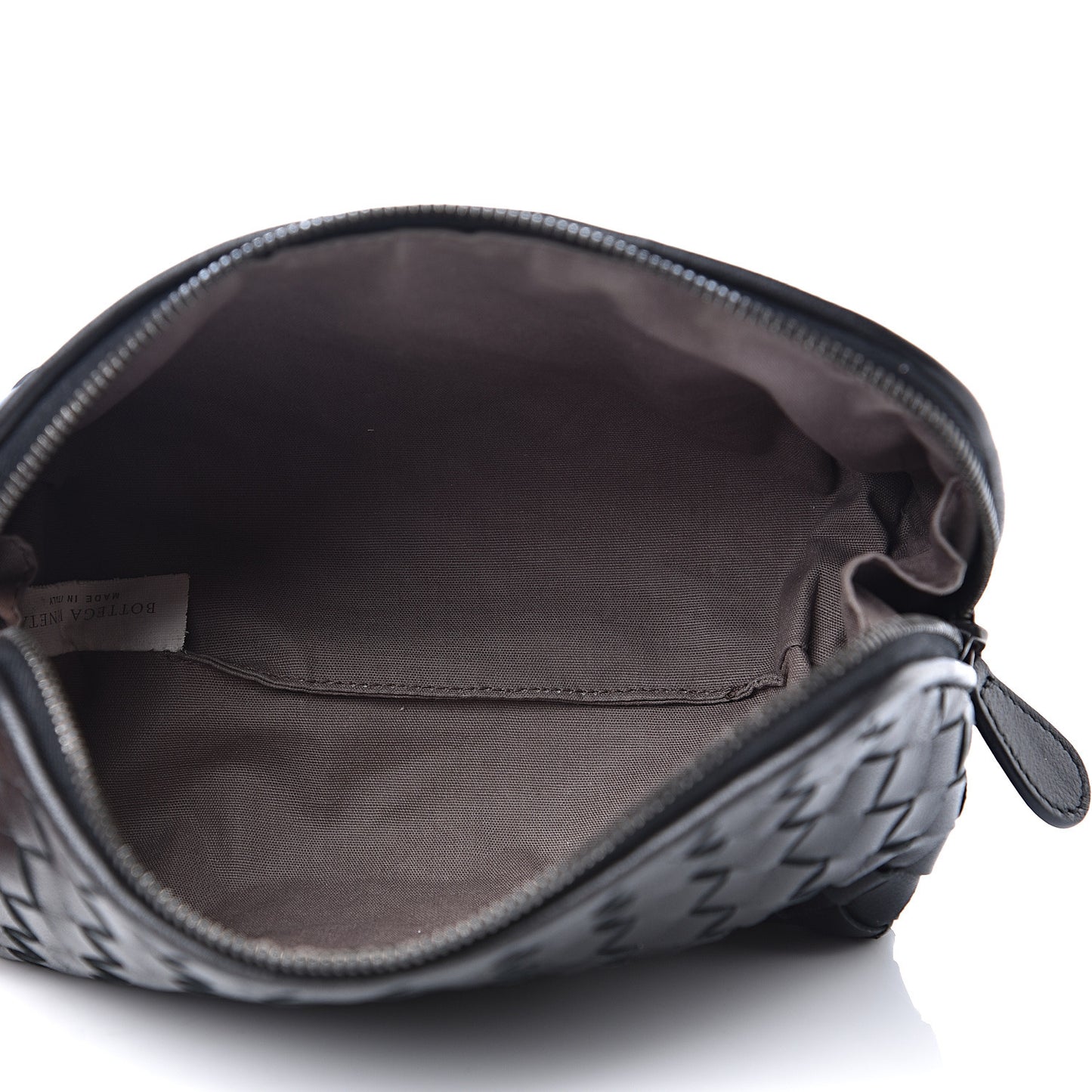 Nappa Intrecciato Cosmetic Case Black
