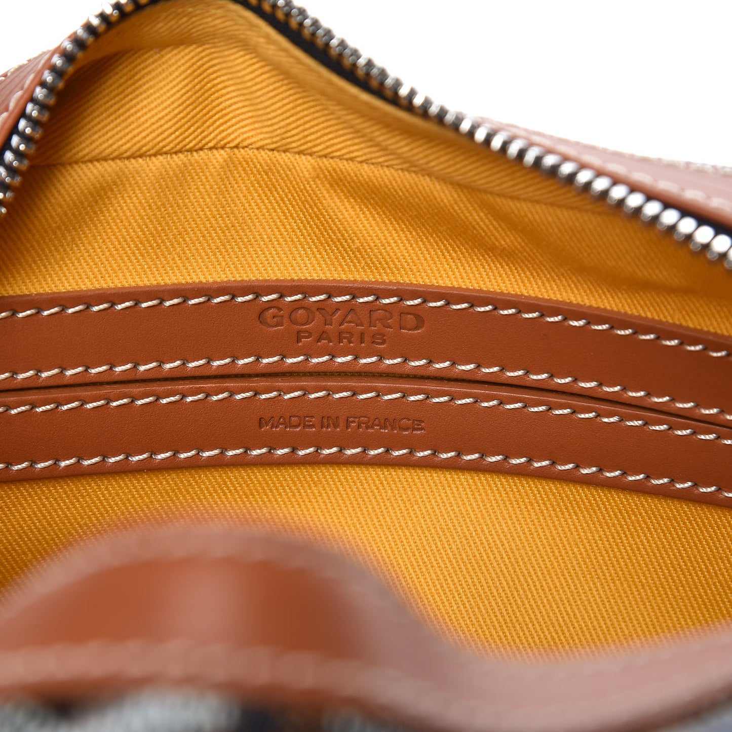 Goyardine Amacapvert Crossbody Bag Black Gold