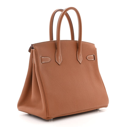 Hermes Togo BIRKIN 30 Gold 3 of 10