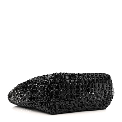 Balenciaga Faux Calfskin XL Bistro Basket Black 4 of 9