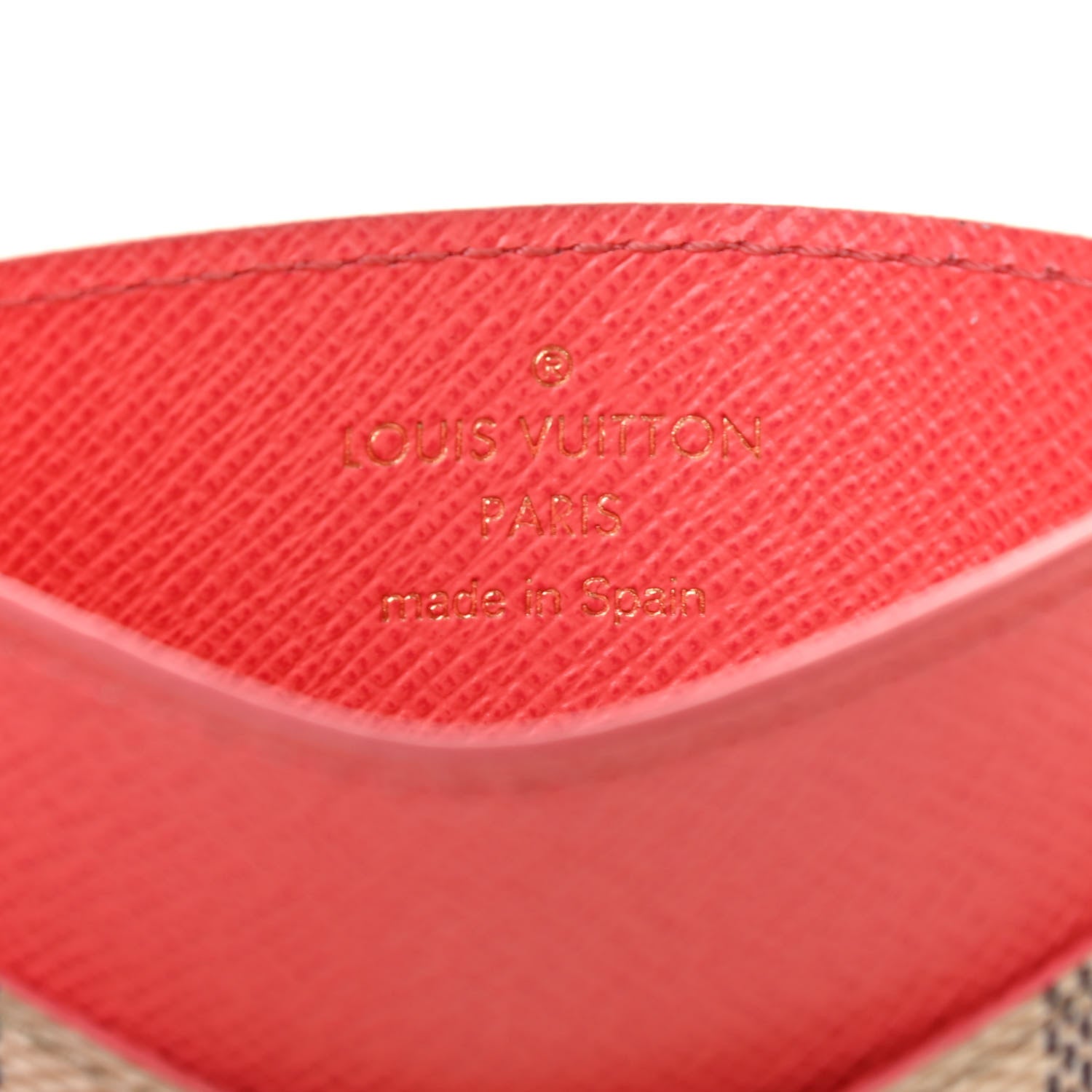 Louis Vuitton Damier Azur Daily Card Holder Rose Papaye 6 of 10