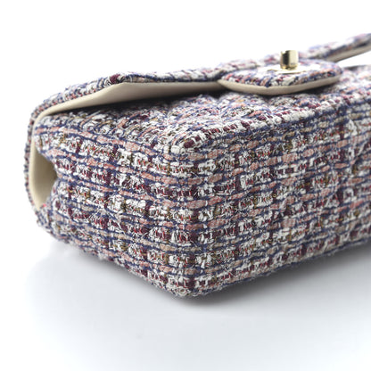 Chanel Tweed Quilted Mini Rectangular Flap Pink 11 of 19