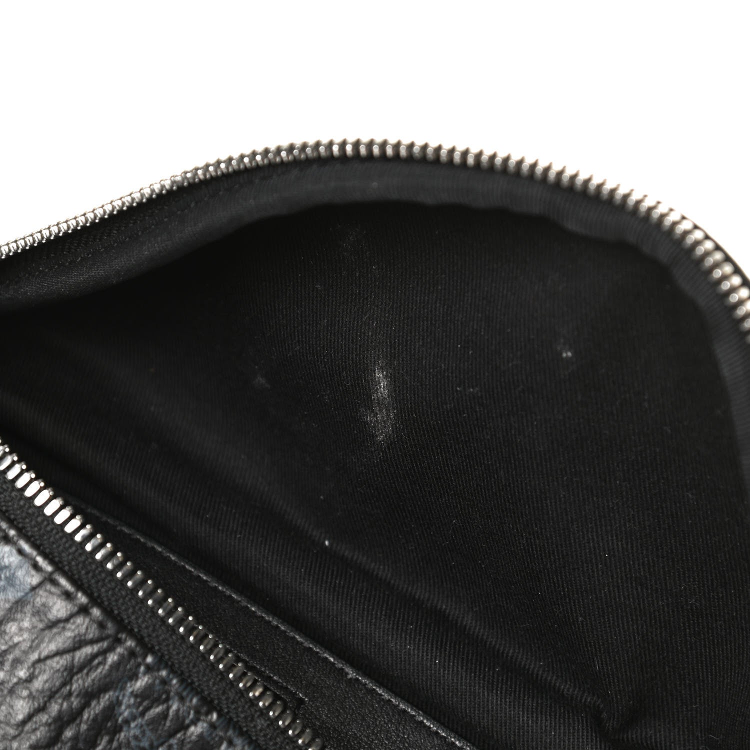 MCM Visetos Small Stark Belt Bag Black 9 of 11
