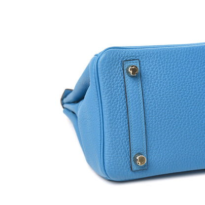 Hermes Togo Birkin 25 Bleu Zanzibar 7 of 9