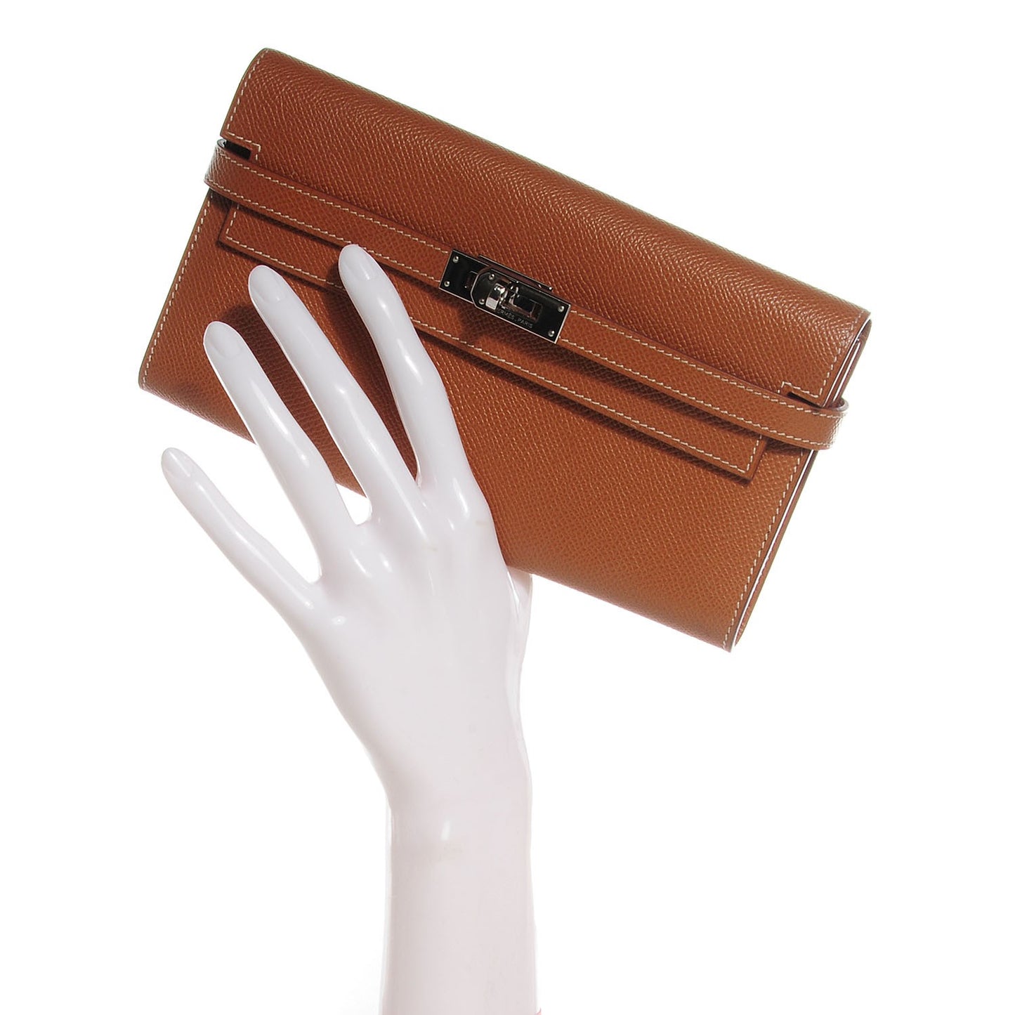 Epsom Kelly Longue Wallet Gold