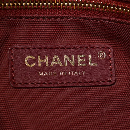 Chanel Grained Calfskin Shopping Tote Black 6 of 10