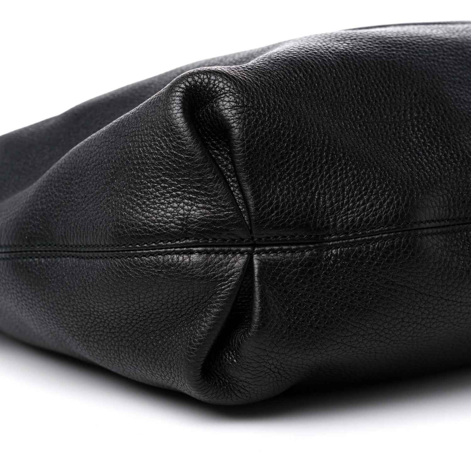 Gucci Pebbled Calfskin Soho Hobo Black 7 of 9
