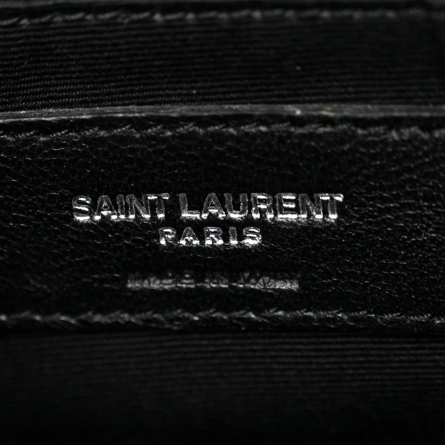 Saint Laurent Calfskin Y Quilted Monogram Large Loulou Shopper Storm 7 of 11
