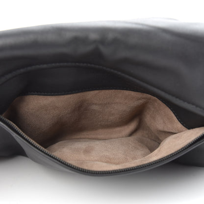 Bottega Veneta Nappa Intrecciato Turnlock Clutch Black 7 of 7
