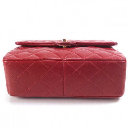 Chanel Vintage Lambskin Quilted Mini Flap Red 4 of 12