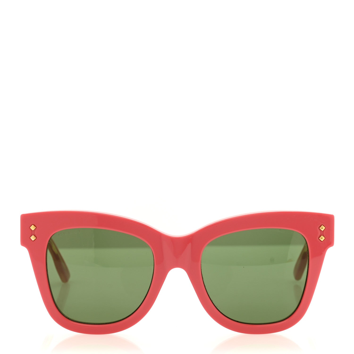 Gucci Acetate Square Frame Sunglasses GG1082S Pink 2 of 7