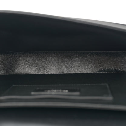 Saint Laurent Box Calfskin Monogram Medium Solferino Satchel Black 5 of 12