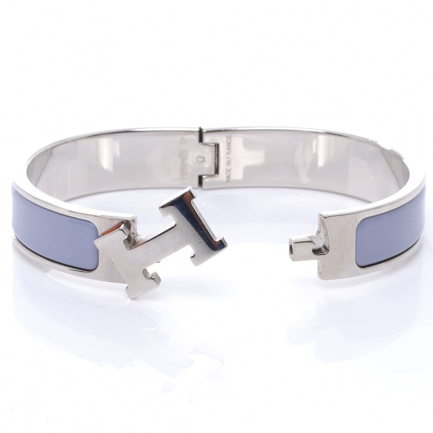 Narrow Enamel Clic Clac H Bracelet PM Lin
