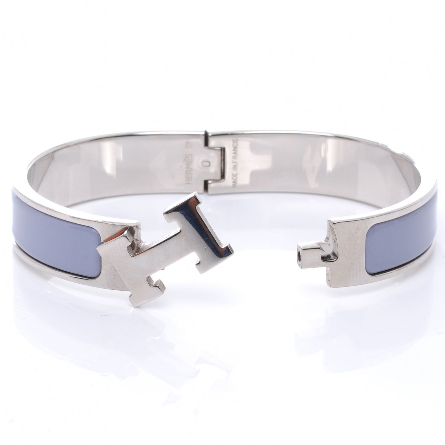 Hermes Narrow Enamel Clic Clac H Bracelet PM Lin 3 of 6