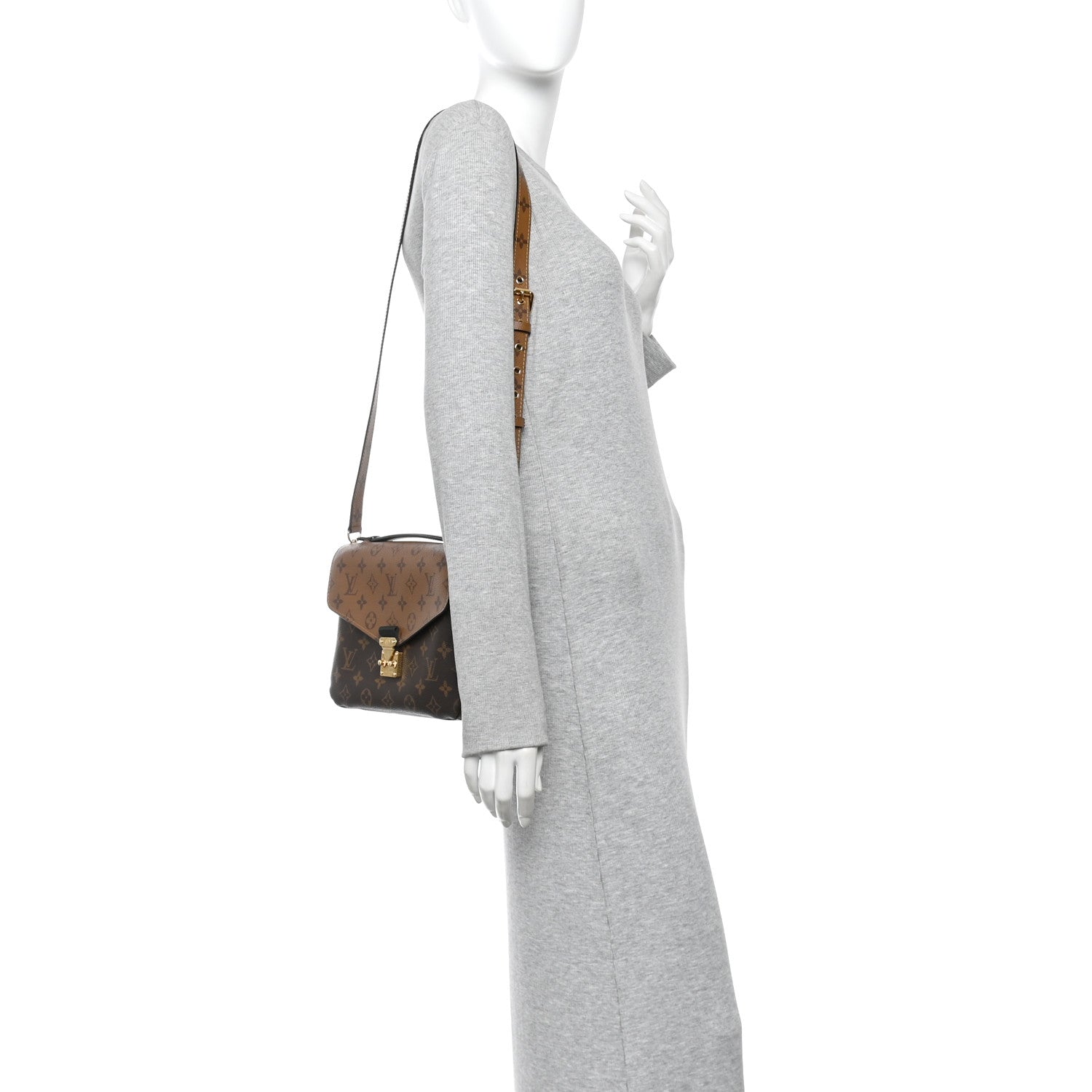 Louis Vuitton Reverse Monogram Pochette Metis 2 of 10