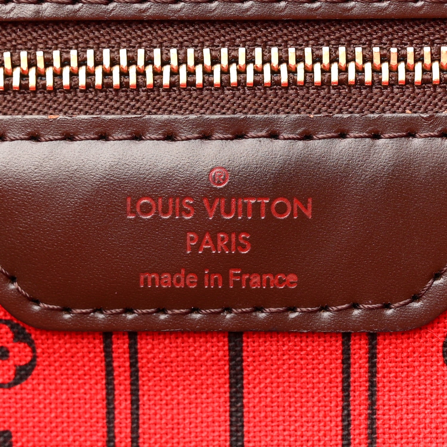 Louis Vuitton Damier Ebene Neverfull MM 6 of 10